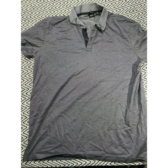 Boss Hugo Boss Men's Regular Fit Polo Shirt Blue XXL - Picture 2 of 6